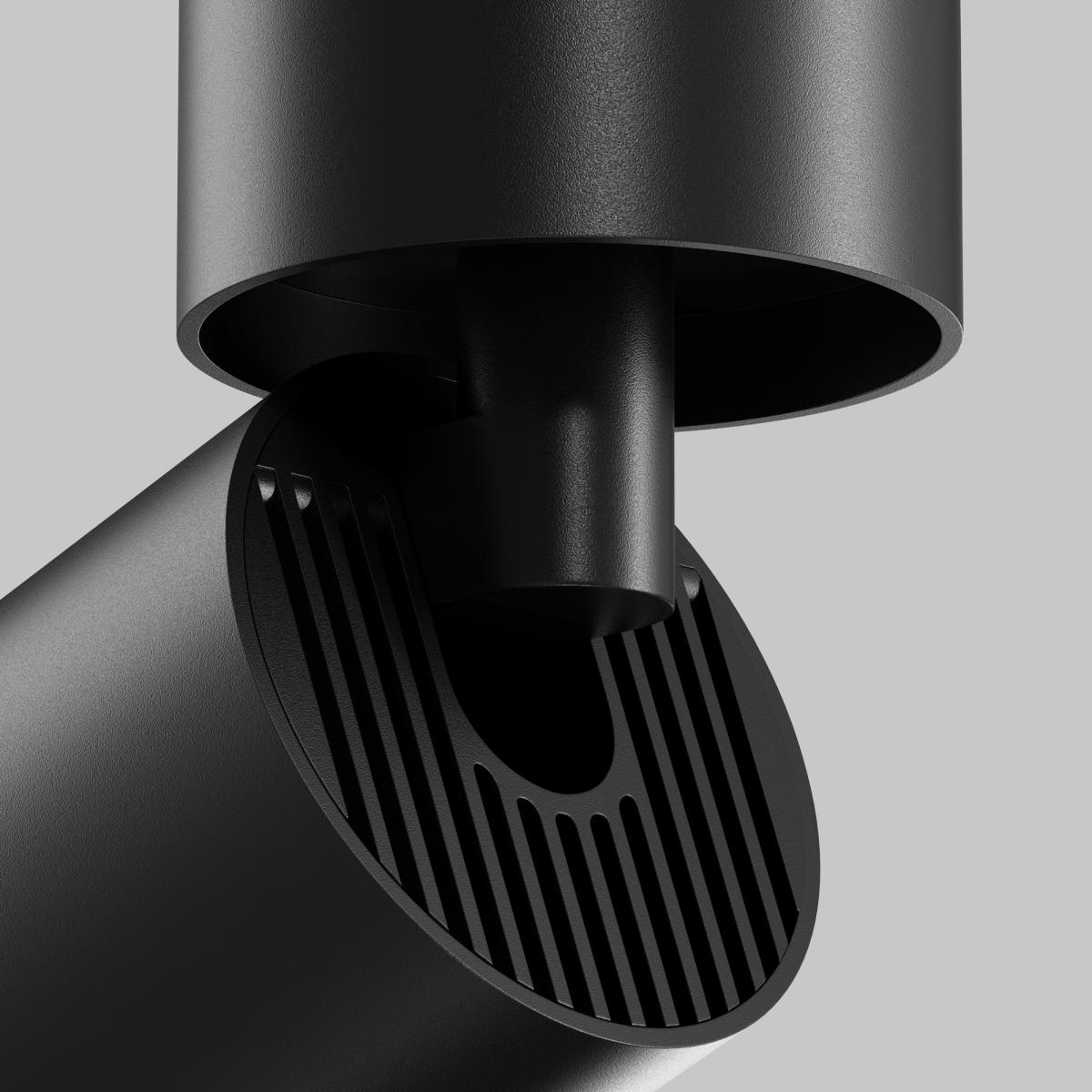 Спот Maytoni Technical Focus Led C055CL-L12W4K-SS-B