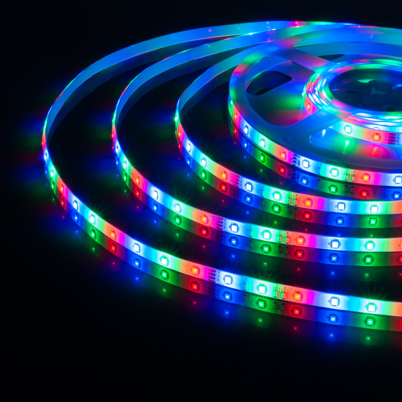 Светодиодная лента Elektrostandard 12V 4,8W 60Led 2835 IP65 RGB, 5м 4690389154928