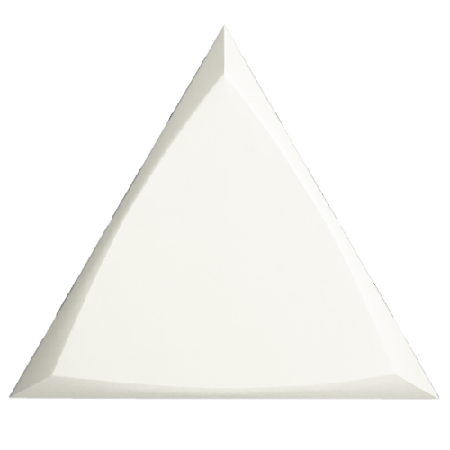 Evoke Triangle Channel White Matt