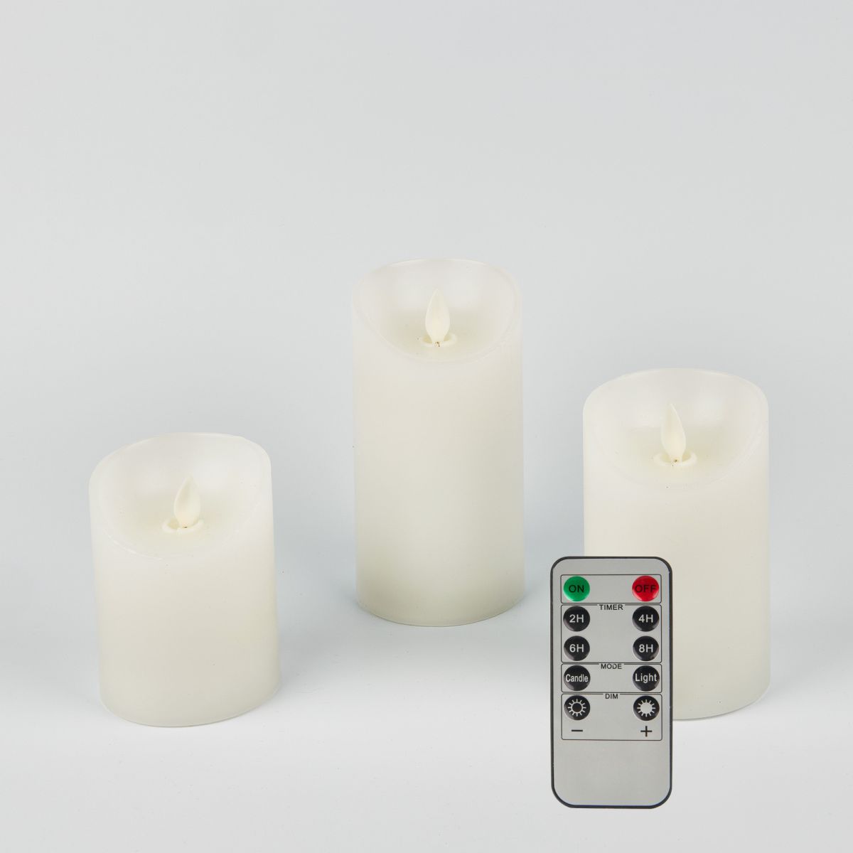 Набор свечей светодиодных Uniel ULD-F055 WARM WHITE RC CANDLE SET3 UL-00008623