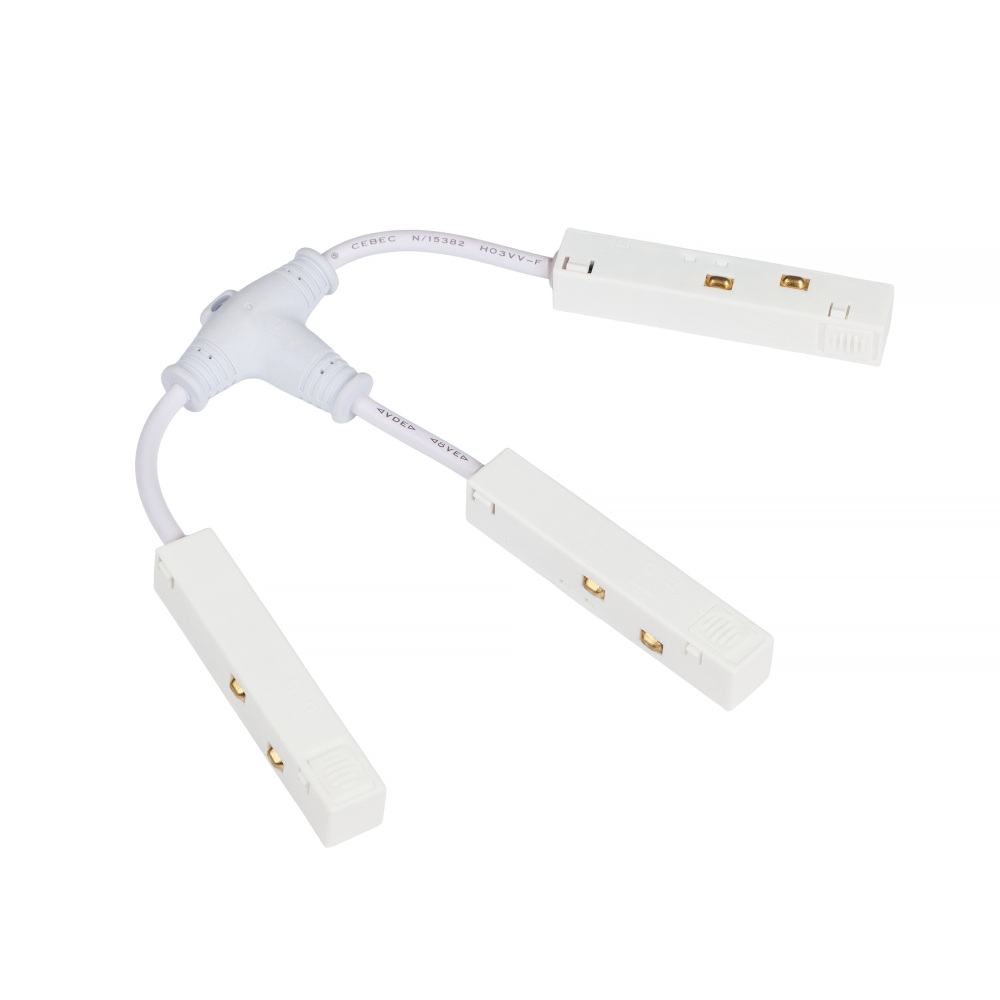 Коннектор гибкий для магнитного шинопровода Myfar Accessories for MagLine 23 MT0200-FCT-W