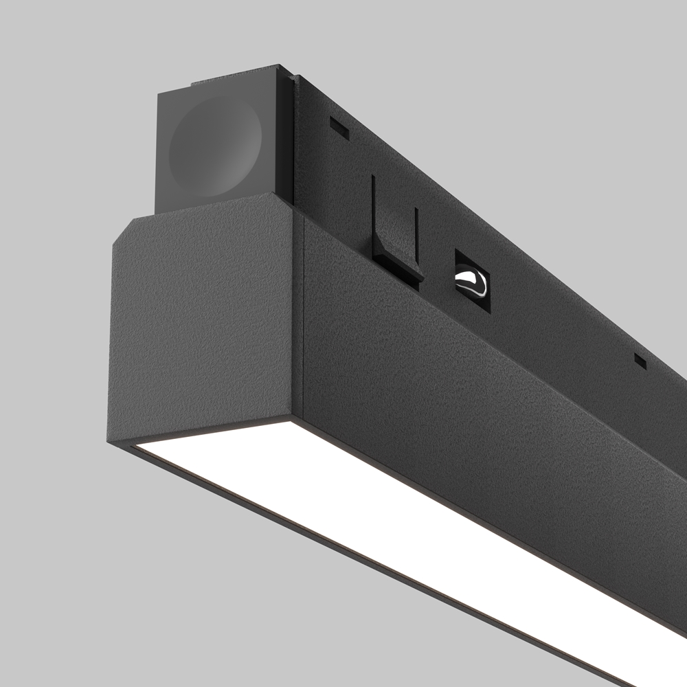 Трековый светильник Maytoni Technical Magnetic track system Exility Basis TR030-2-30W4K-B