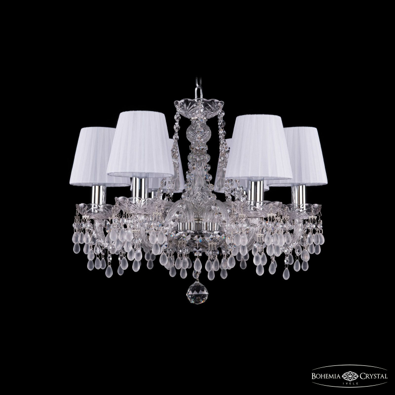 Подвесная люстра Bohemia Ivele Crystal 1410/6/160 Ni V0300 SH2