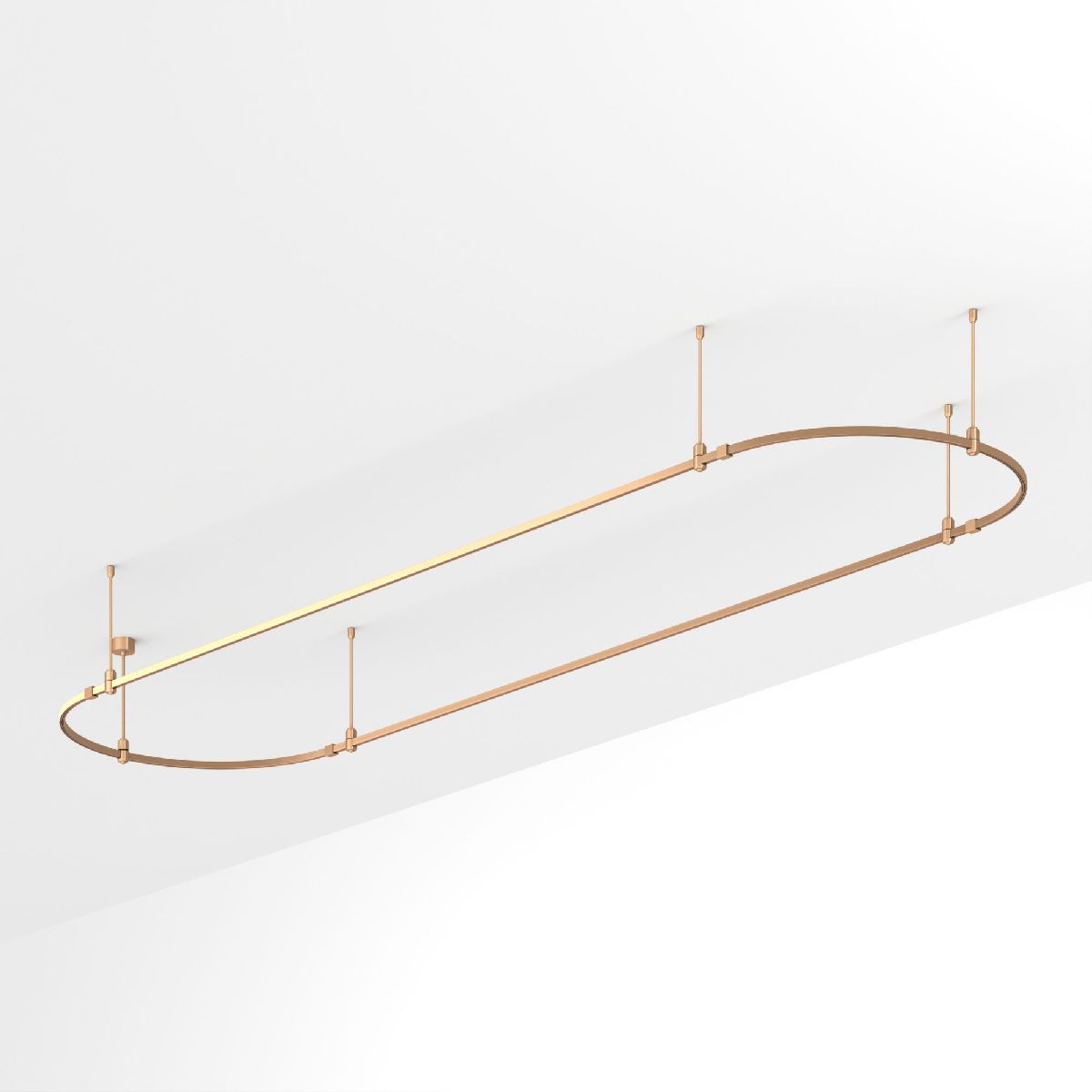 Трек Arlight ART-APRIORI-OVAL-ROD-400-4000x1000 (GD) 054529
