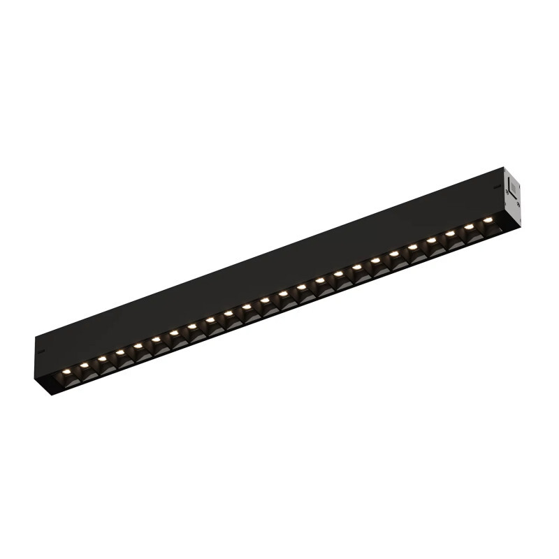 Трековый однофазный светильник Denkirs Smart Grill DK8002-CONN-BK
