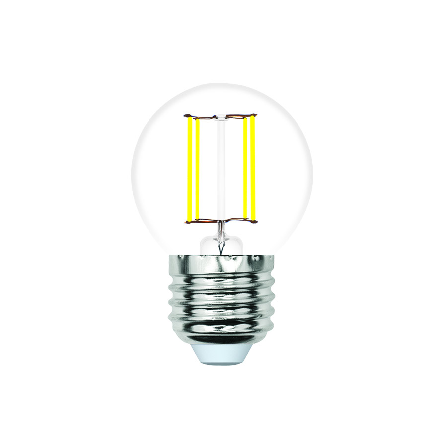 Лампа светодиодная Volpe Optima LED-G45-7W/3000K/E27/CL/SLF UL-00008310