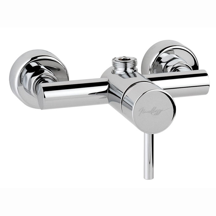 Nicolazzi Olympus Смеситель для душа на 2 отверстия, настенный, вывод сверху 3/4", цвет: хром