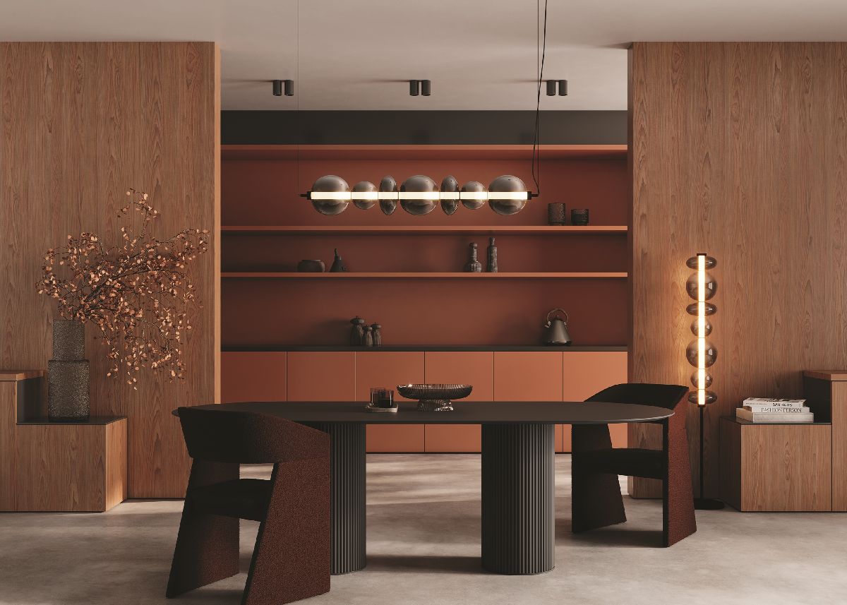 Подвесная люстра Maytoni Futuro MOD307PL-L40BS3K