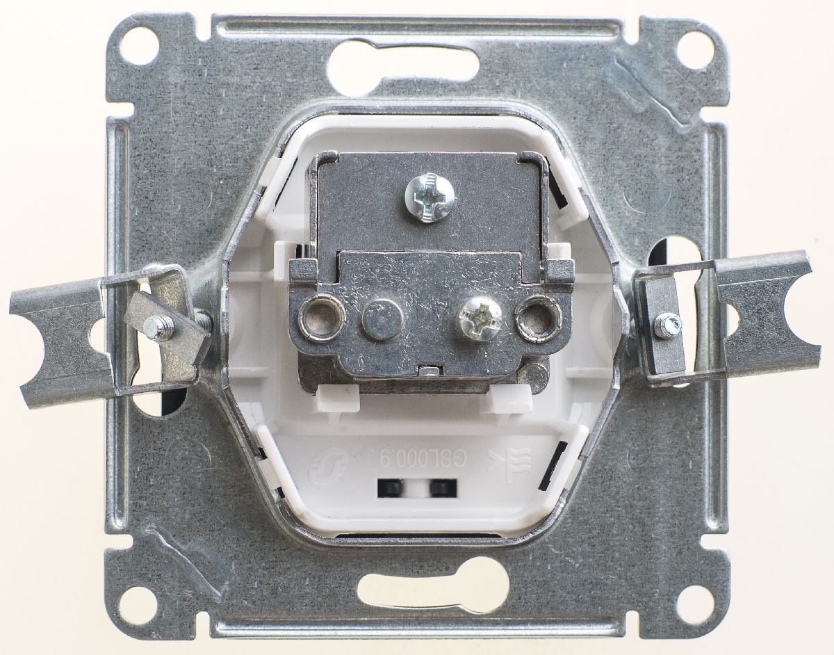 Розетка TV проходная 4DB Systeme Electric Glossa Антрацит GSL000792