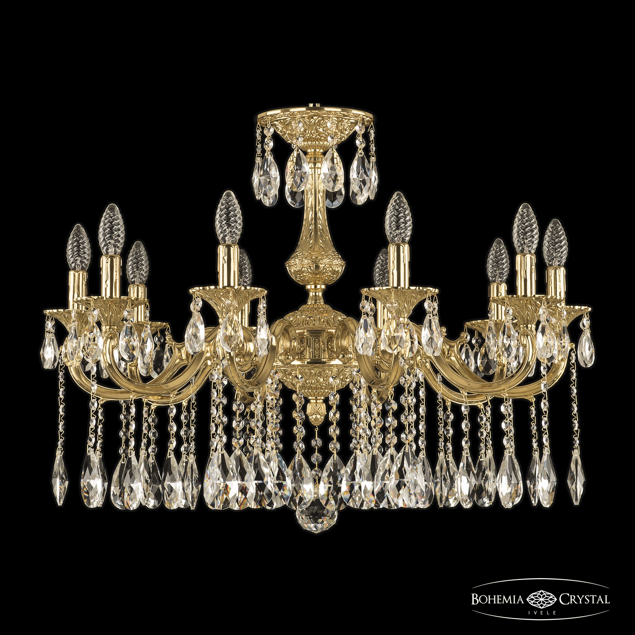 Подвесная люстра Bohemia Ivele Crystal Verona 72101/10/250 A G