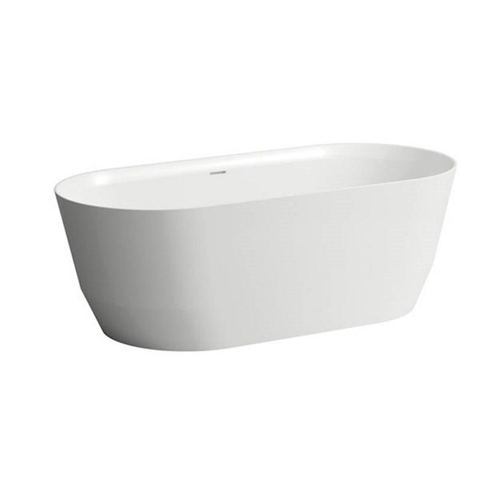 Laufen Pro Ванна отдельностоящая, 165х75см., слив click-clack, цвет: белый