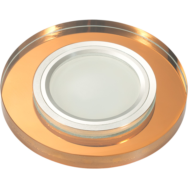 Встраиваемый светильник Fametto DLS-L106 GU5.3 CHROME/BRONZE UL-00000357