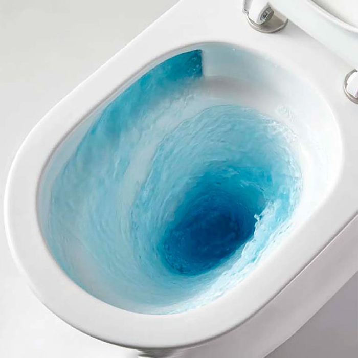 NEMO Унитаз 53x36см., подвесной, безободковый, tornado, сиденье микролифт, цвет: серый матовый
