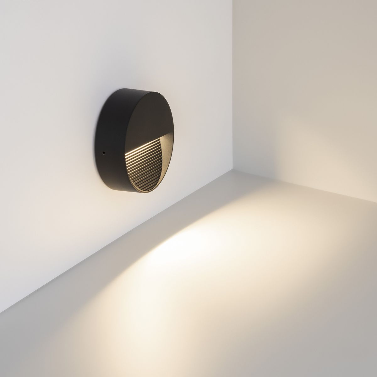 Светильник для ступеней Arlight LGD-RIBONIK-R114-5W Day4000 (Черный, 50 deg, 230V) (IP65 Металл) 062918