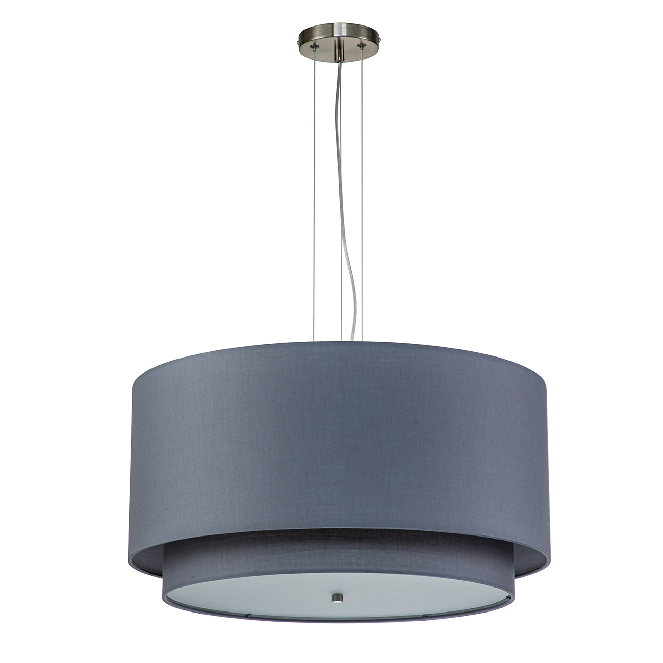 Подвесной светильник Indigo Nebbia 13020/3P Nickel V000353