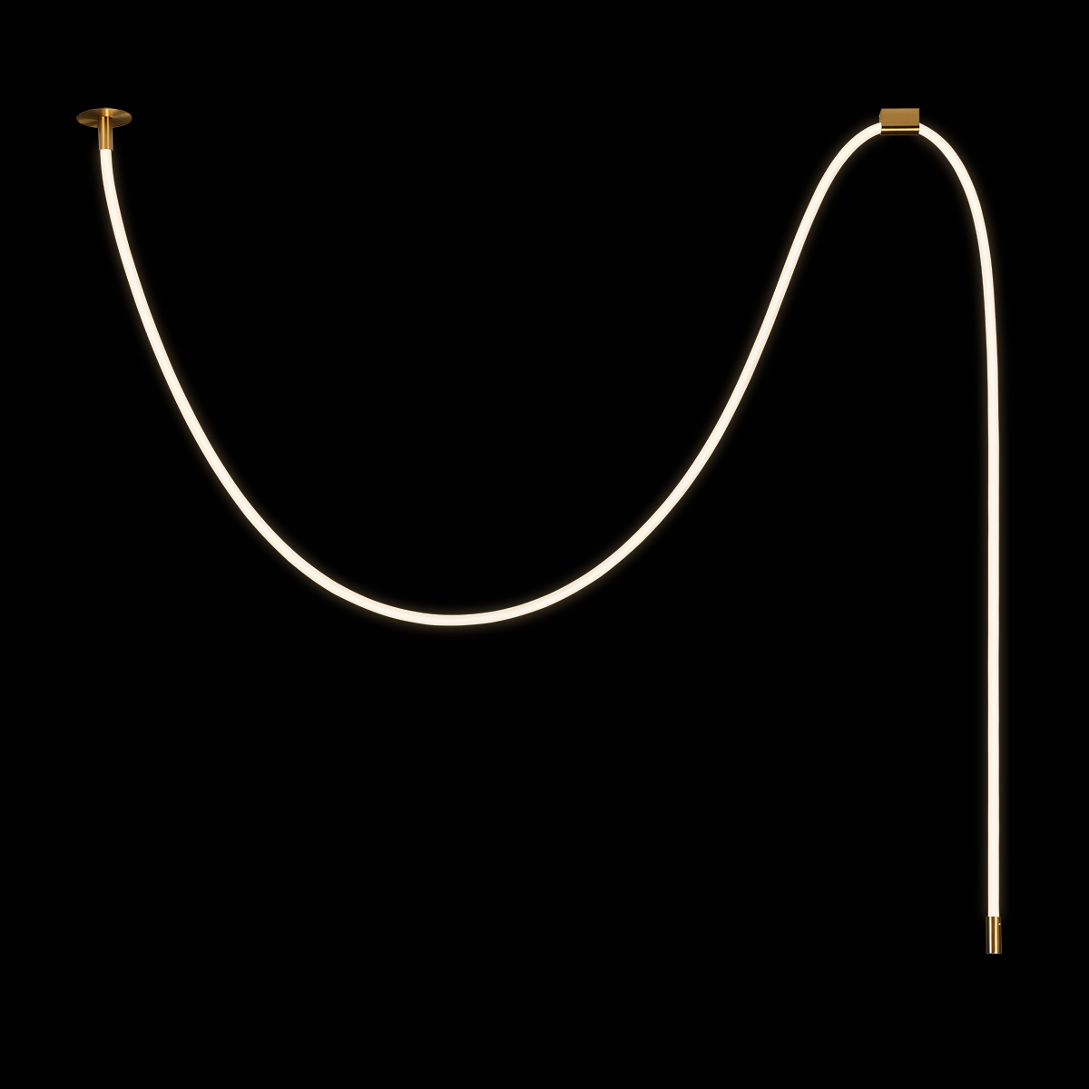 Потолочный светильник Loft IT Thread 10388A Brass