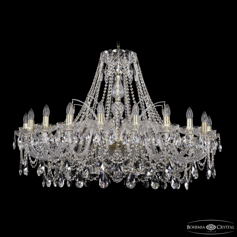 Подвесная люстра Bohemia Ivele Crystal 1411/20/400 G