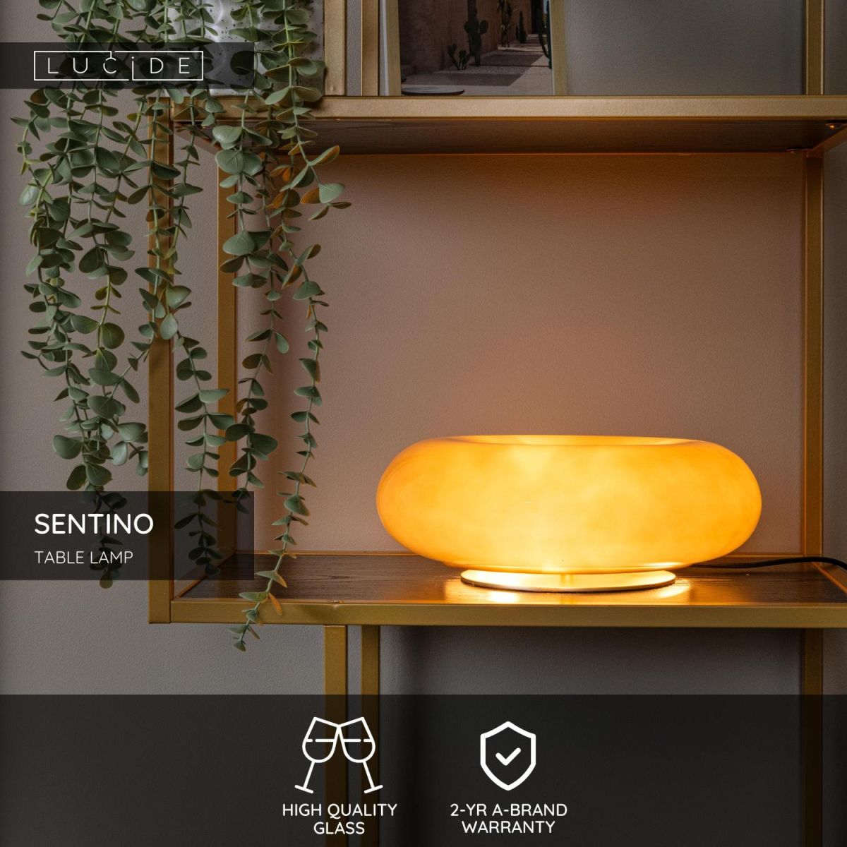 Настольная лампа Lucide Sentino 10525/30/41