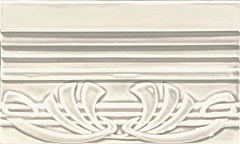 TED10 Бордюр EPOQUE Terminale Deco Ivory Mat 12x20