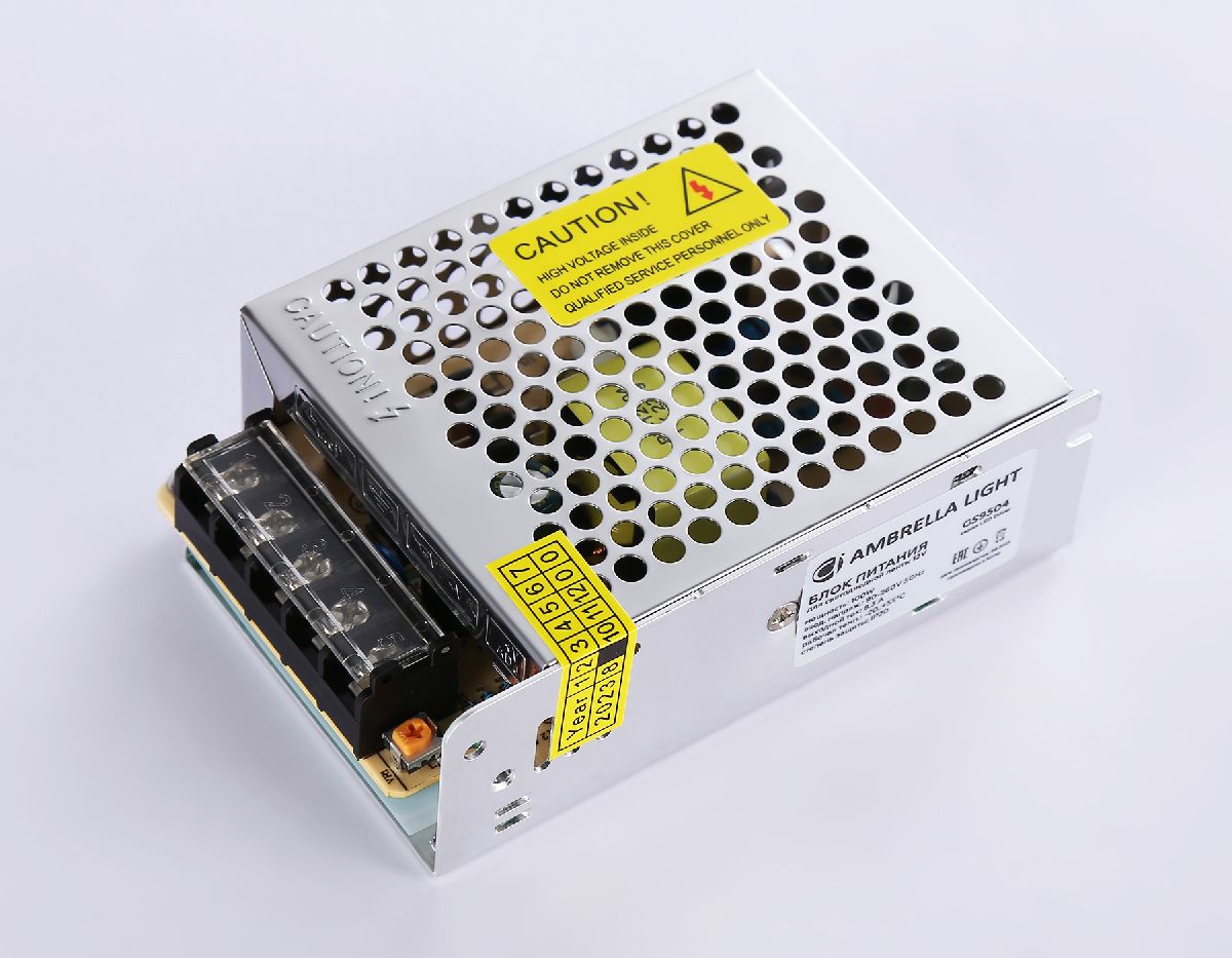 Блок питания Ambrella Light LED Driver 12V 100Вт AC90-260 8.3A IP20 GS9504