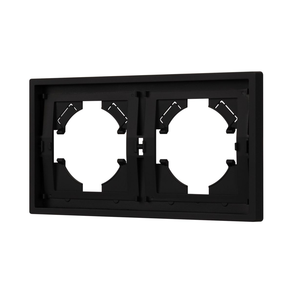 Рамка пластиковая на 2 поста Arlight FRM-TENDO-SFPL-2-BK 054646