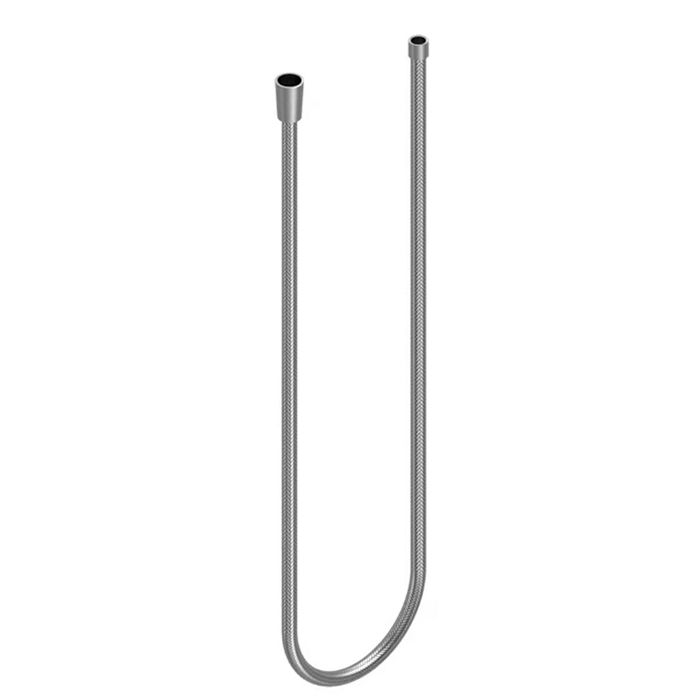 QuadroDesign Шланг для гигиенического душа, 100см., цвет: brushed stainless steel