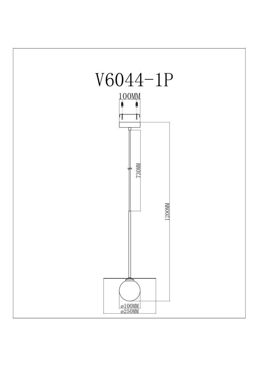 Подвесной светильник Moderli Scrumbel V11572-1P