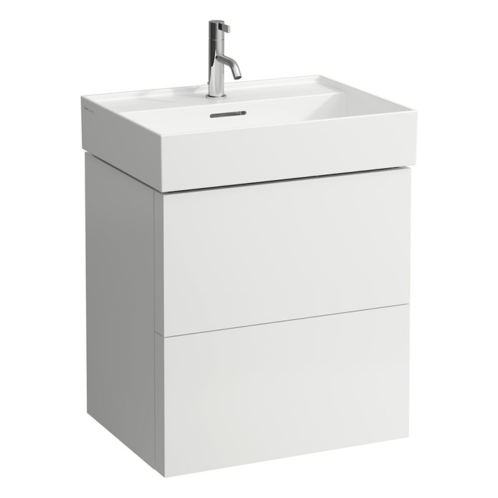 Laufen Kartell Раковина 600х460х120мм с 1 отв. под смеситель, цвет: белый