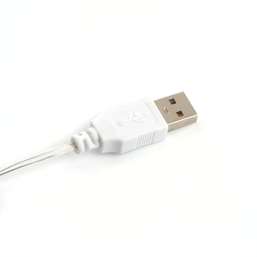 Гирлянда линейная Feron CL575 Роса 5В 1,8Вт 2700K 5м IP20 48183