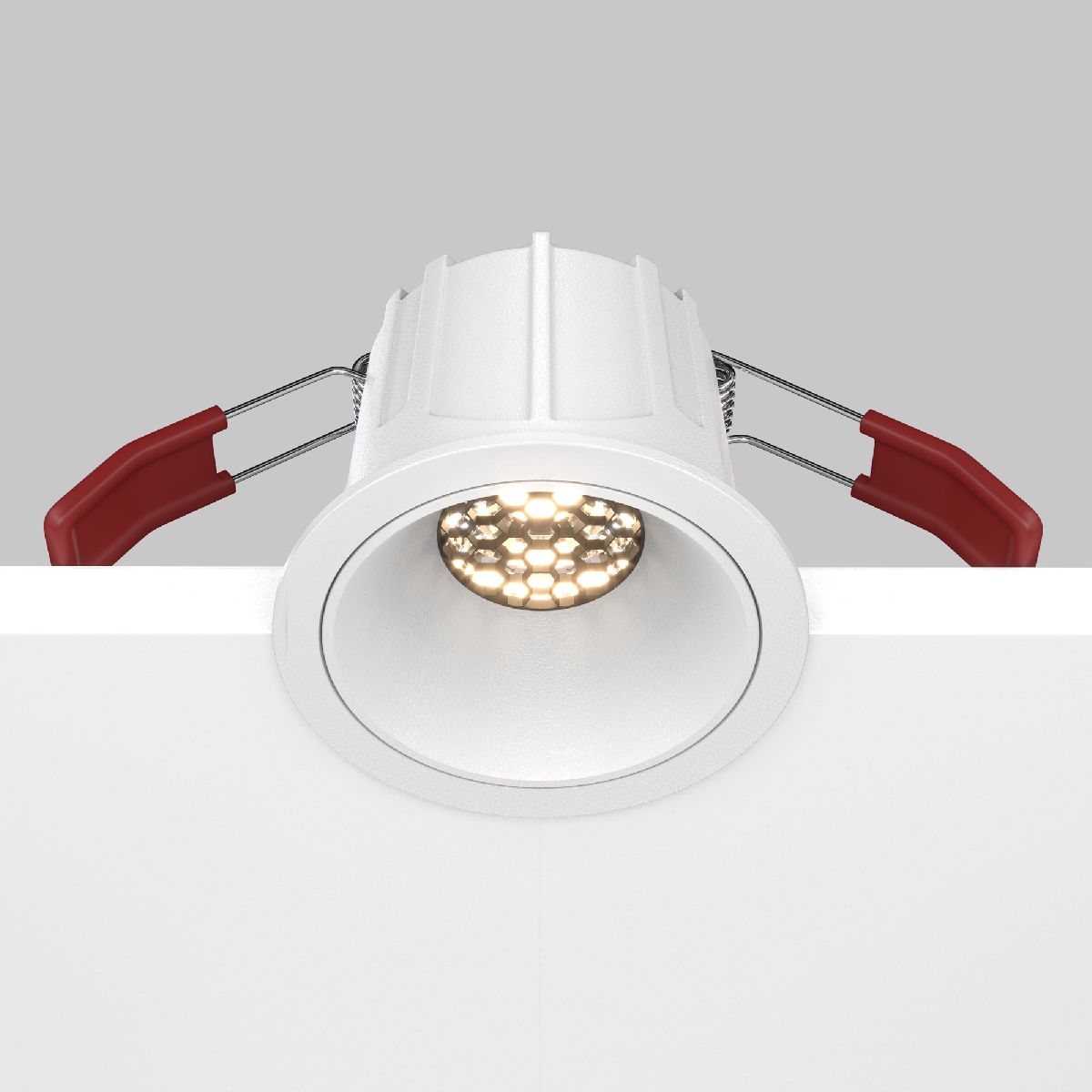 Встраиваемый светильник Maytoni Technical Alfa LED DL043-01-10W3K-RD-W