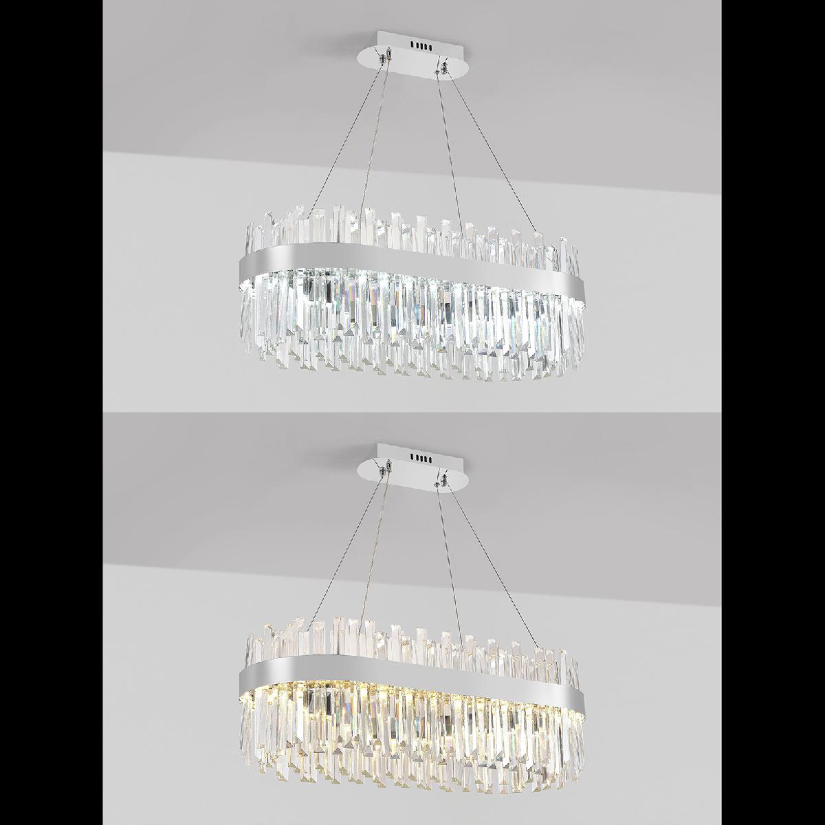 Подвесная люстра Natali Kovaltseva Riveria LED LAMPS 81275