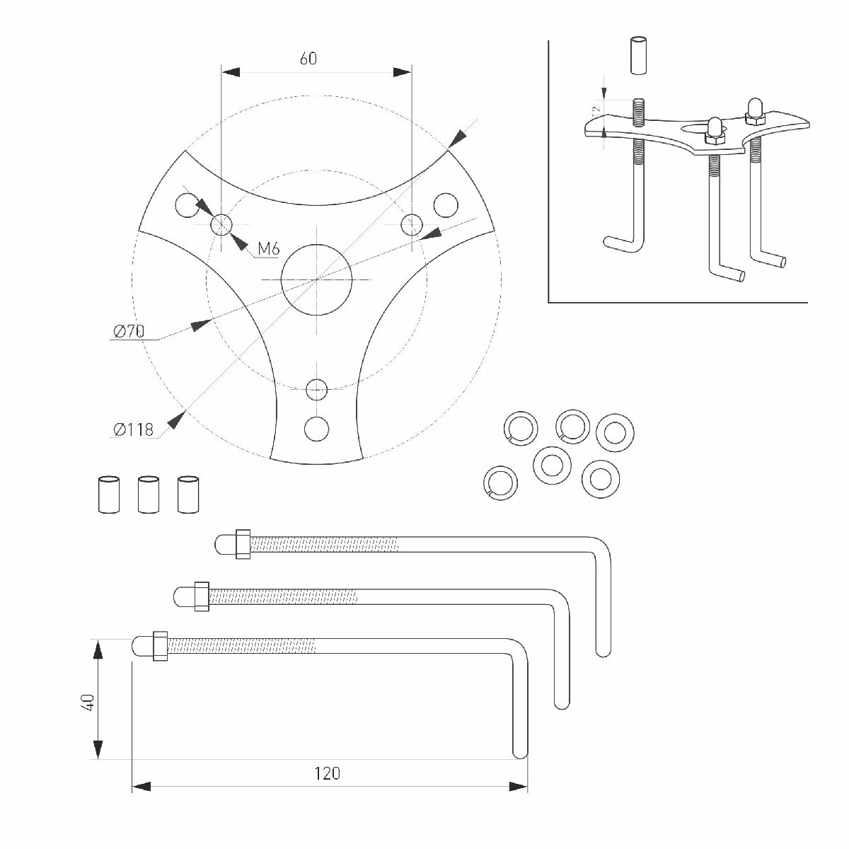 Ландшафтный светильник Arlight LGD-STEM-BOLL-H900-10W Warm3000 (BK, 185 deg, 230V) 046613