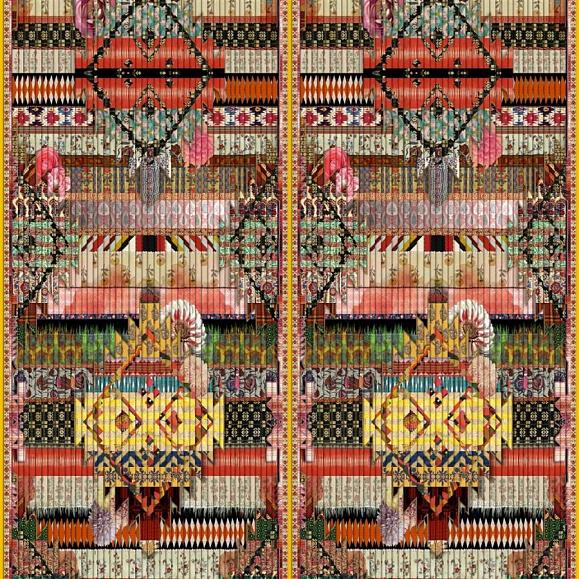 Панно Christian Lacroix PCL1000/01 Fetiche Arlequin