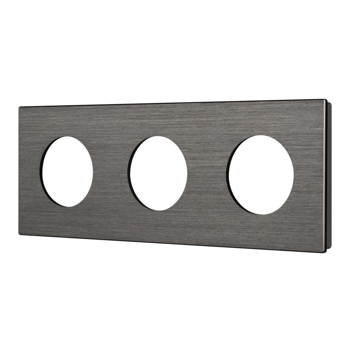 Рамка 3-местная алюминиевая Arlight FRM-PRESTO-ALR-3-GR 043873