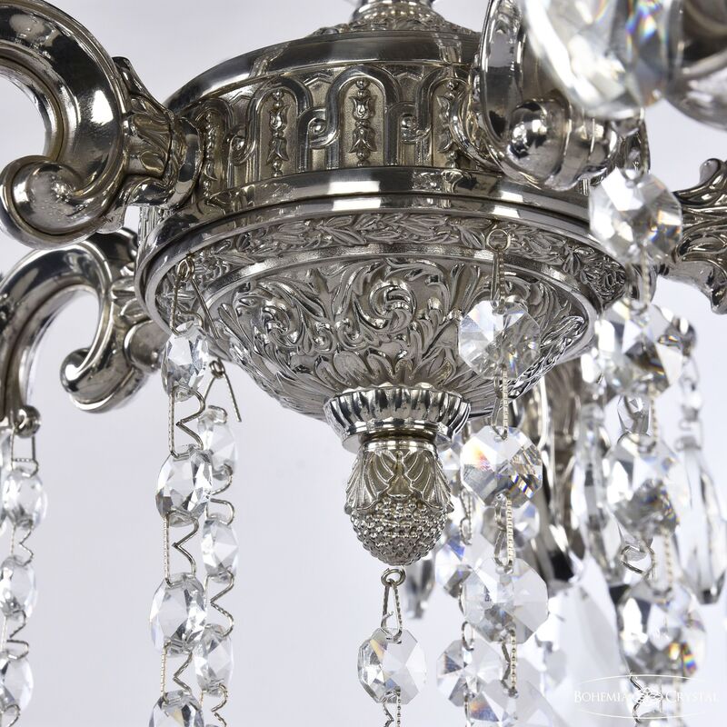 Подвесная люстра Bohemia Ivele Crystal Verona 72101/5/125 B Ni
