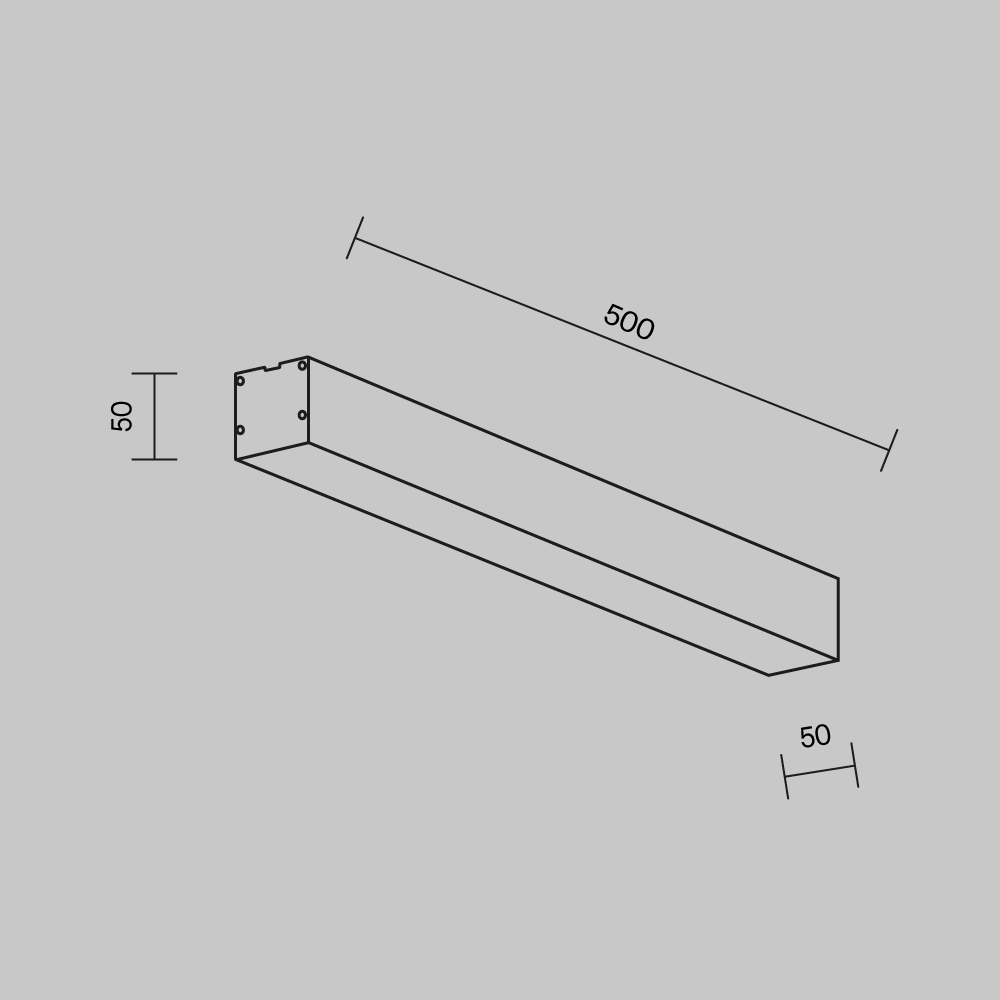 Линейный светильник Maytoni Technical LL311018