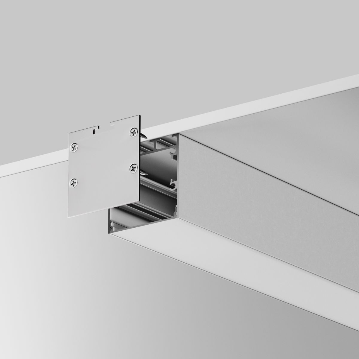 Комплект заглушек для профиля 3535 2шт Maytoni Led Strip ALM-35-S-EC 642037