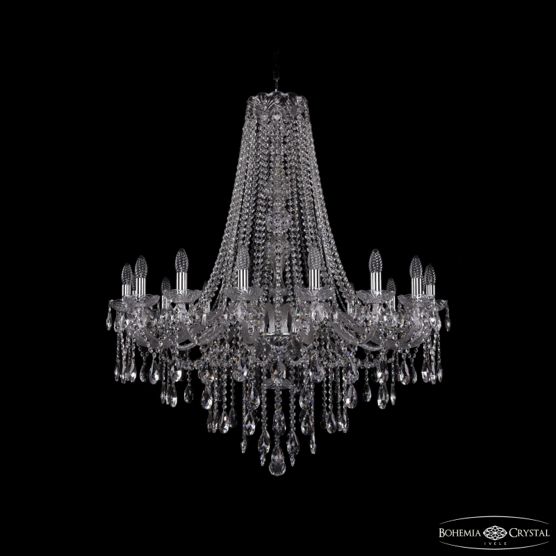 Подвесная люстра Bohemia Ivele Crystal 1415/16/360/h-112 Ni