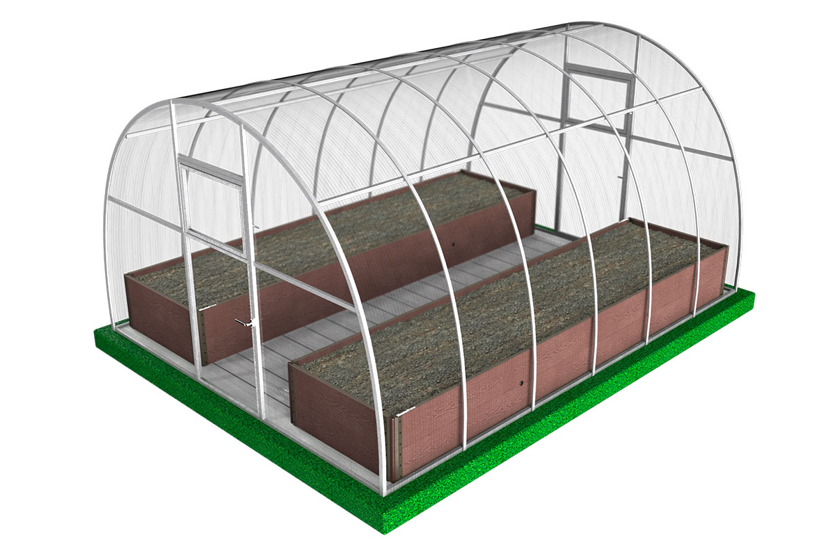 Доска грядочная NauticPrime 450*35*2950мм, венге
