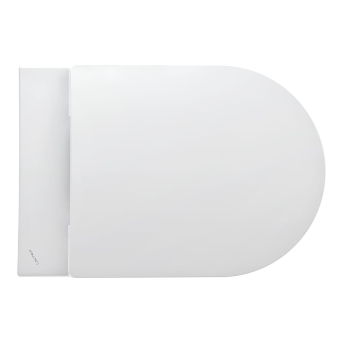 Laufen Pack Pro Комплект: унитаз подвесной 36x53см, безободковый, сиденье Slim с микролифтом, цвет: белый глянец