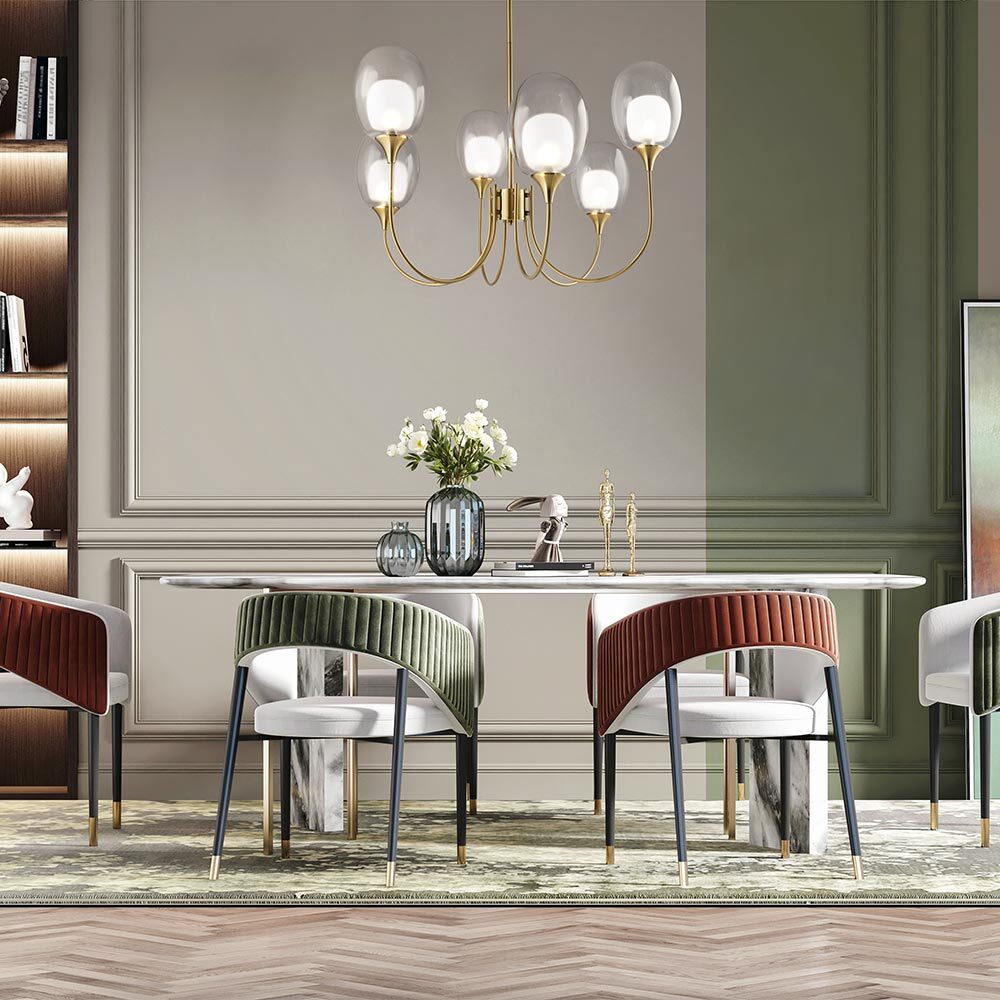 Люстра на штанге Maytoni Aura MOD016PL-06BS