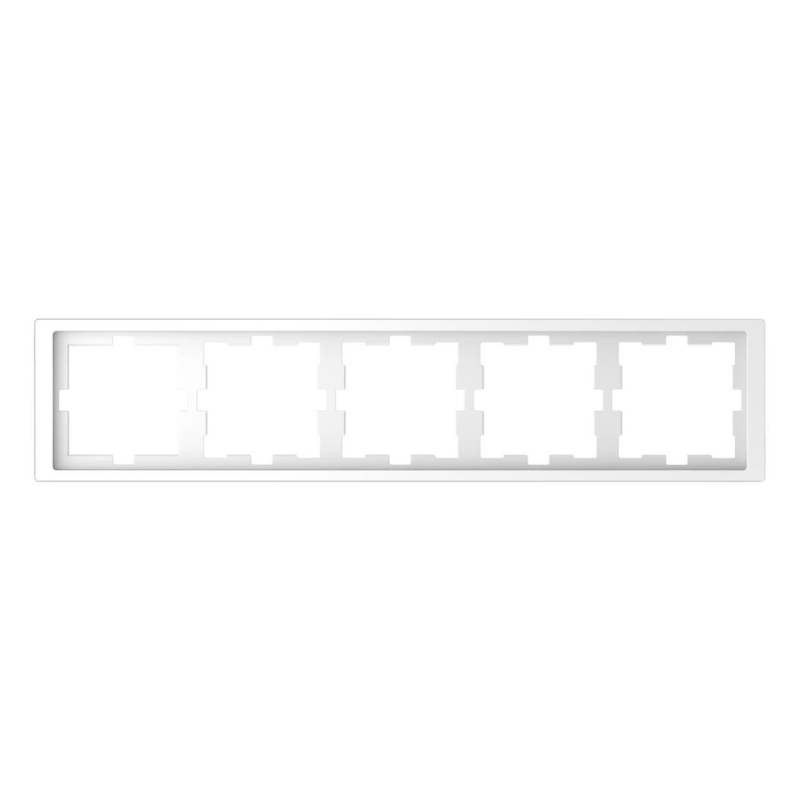 Рамка 5-постовая Schneider Electric Merten D-Life MTN4050-6535