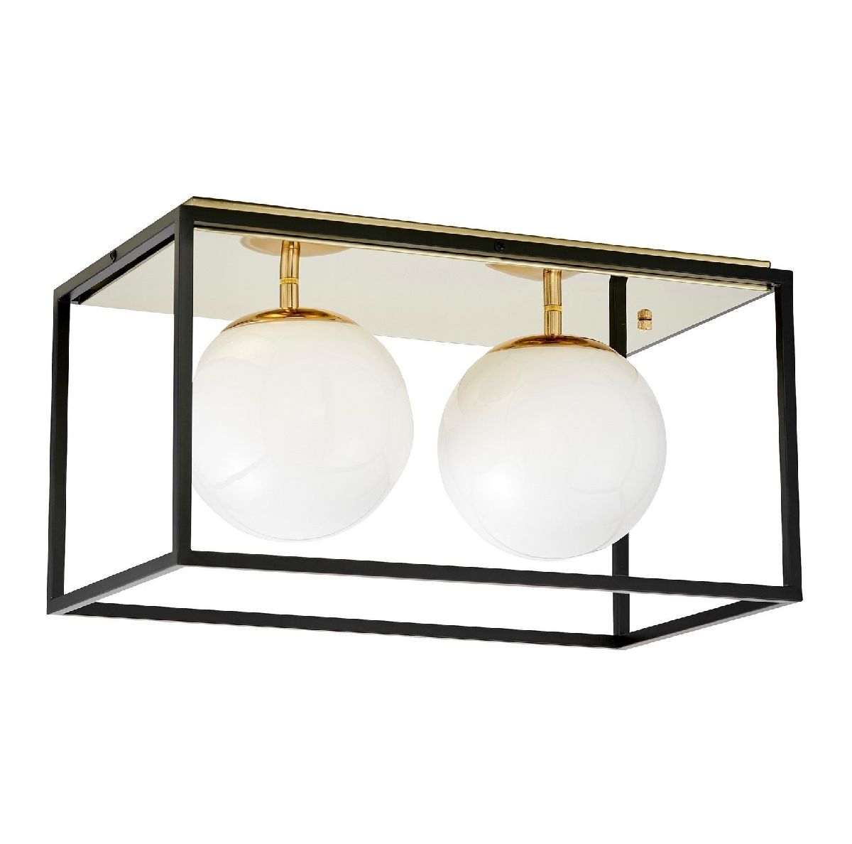 Потолочный светильник Lumina Deco Maldini LDC 8060-2 F.GD+BK