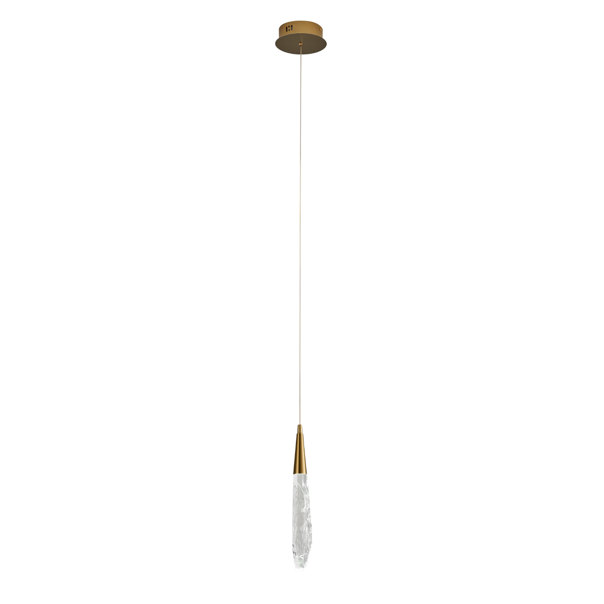 Подвесной светильник Delight Collection OD2438-1 gold/clear