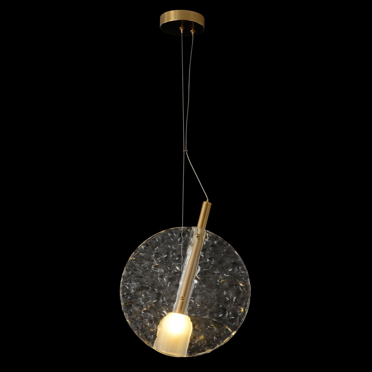 Подвесной светильник Crystal Lux FROZEN SP1 BRASS