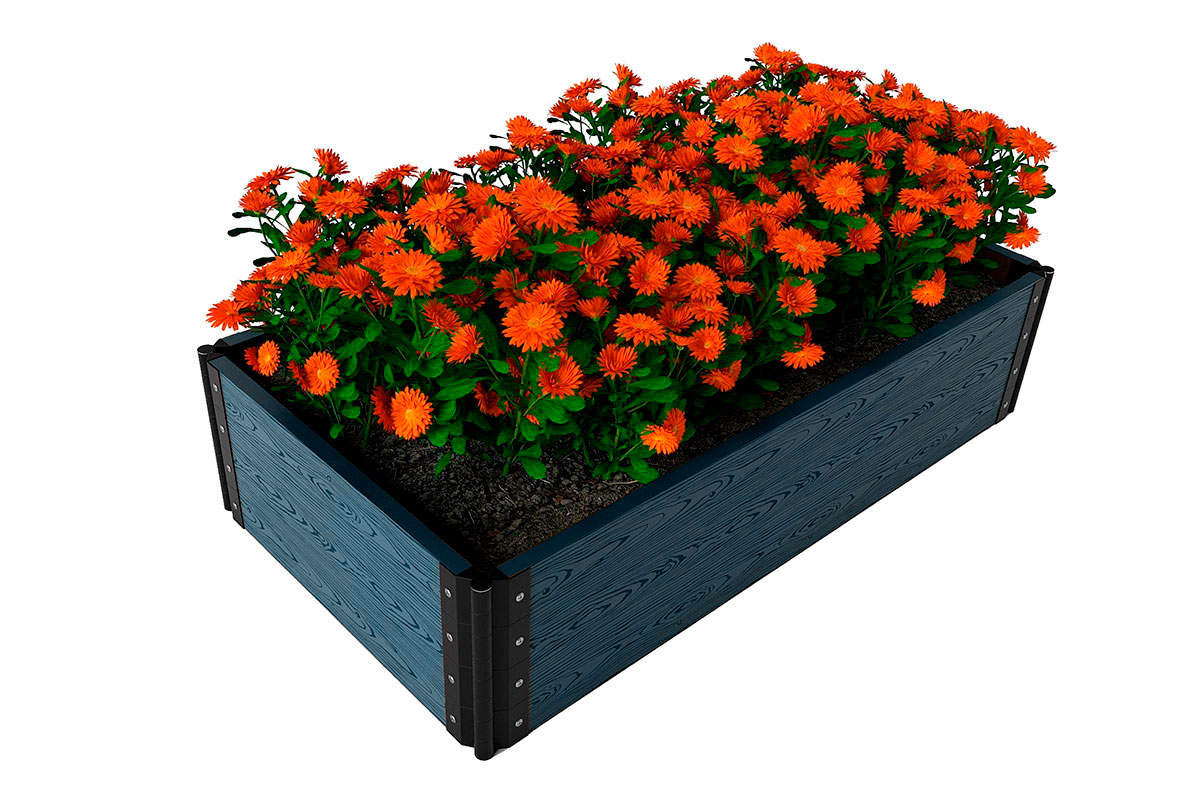 Доска грядочная NauticPrime 300*30*2950мм, серый