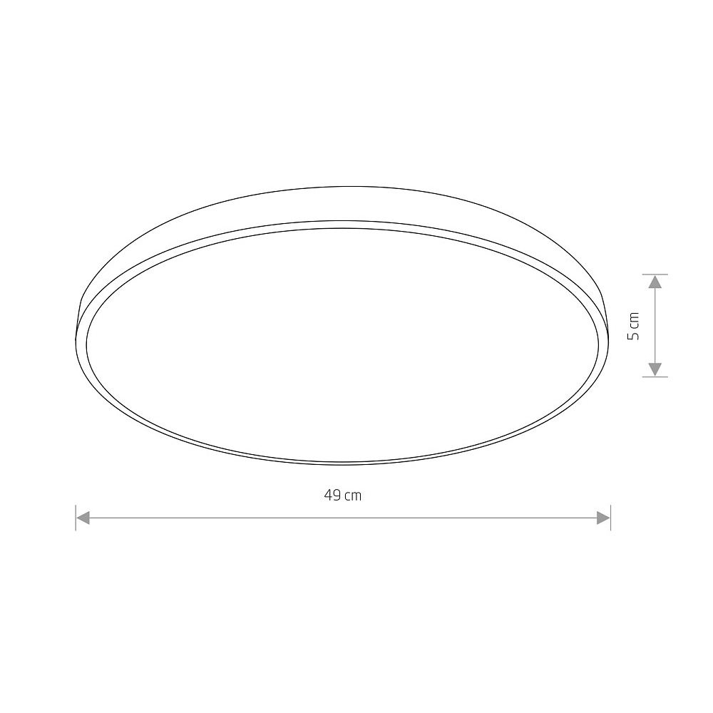 Потолочный cветильник Nowodvorski Agnes Round Led Pro White 10980