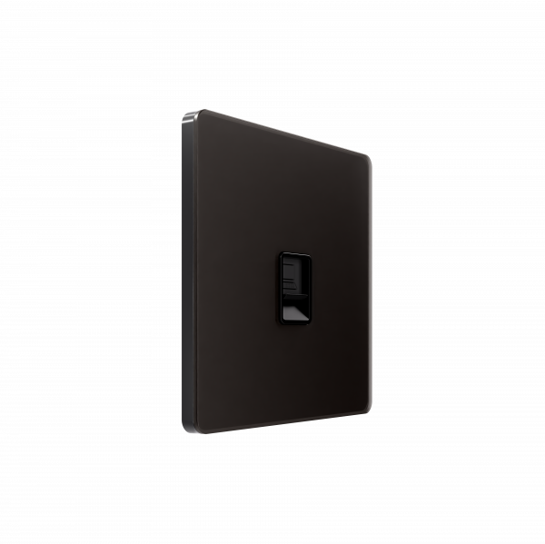 Розетка информационная RJ-45 кат.6 Systeme Electric Systeme Infinity Полярная ночь FSE001086