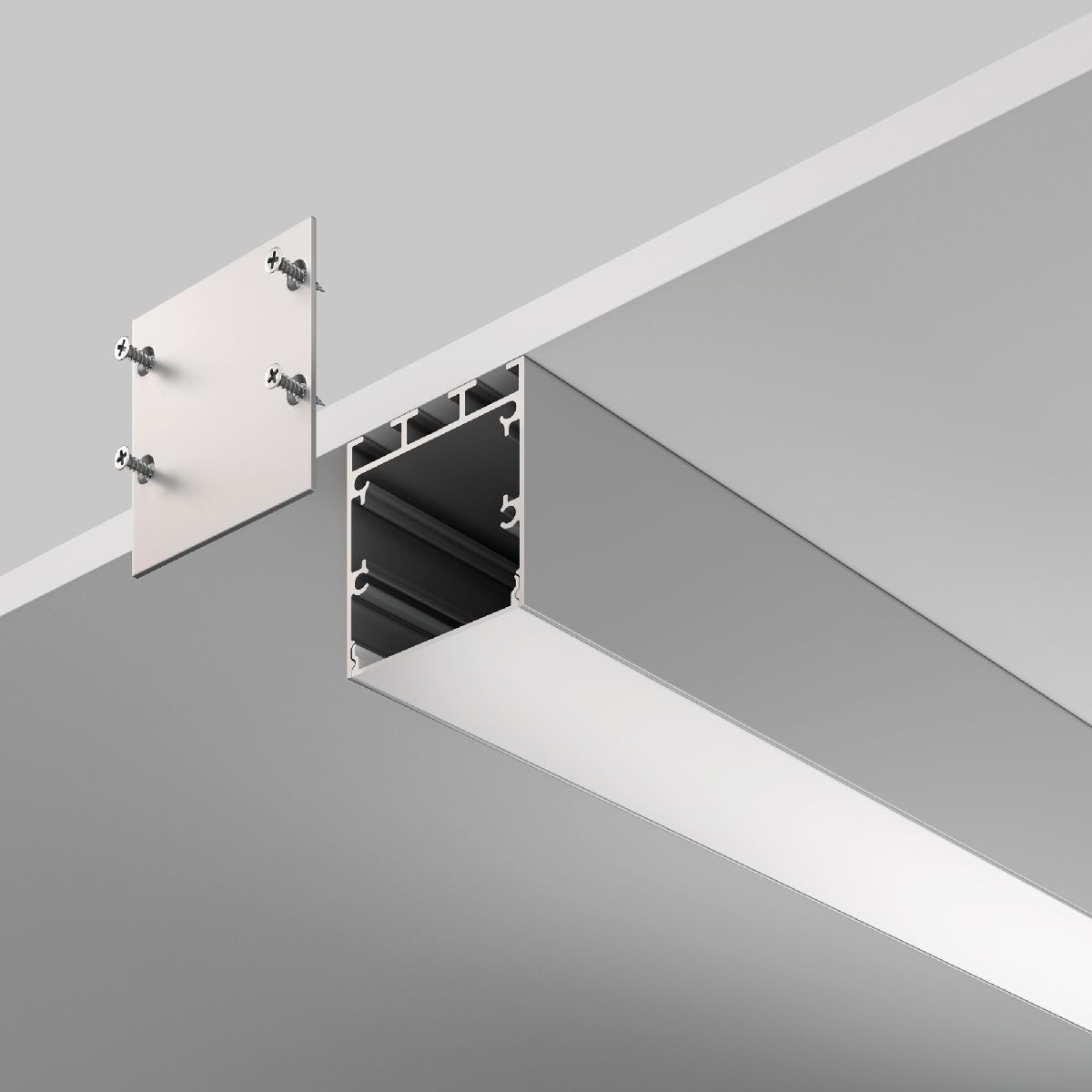 Алюминиевый профиль Maytoni Led strip ALM-3535B-S-2M