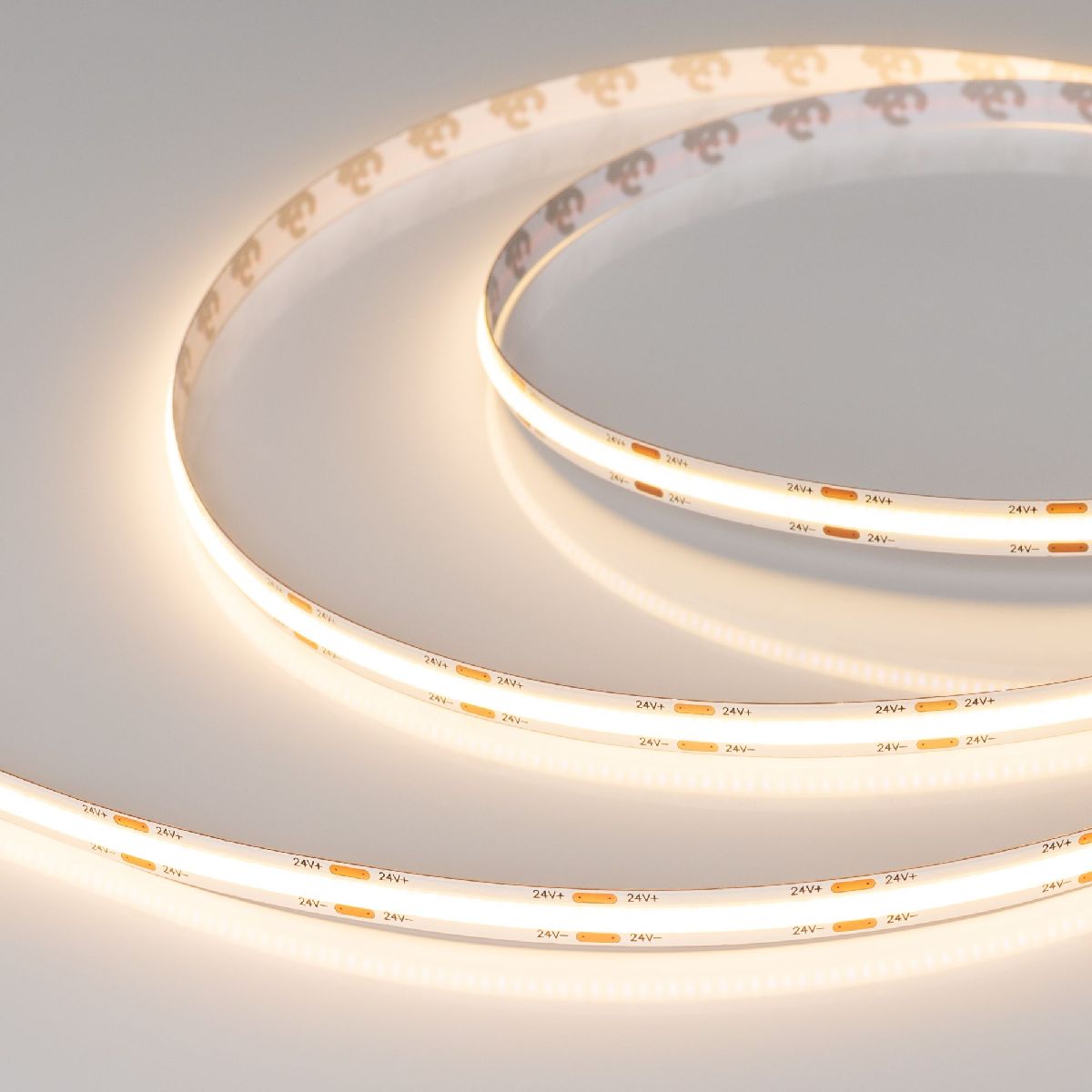 Светодиодная лента Arlight COB-X544-8mm 24V Warm3000 (11.5 W/m, IP20, 5m) 031900(3)